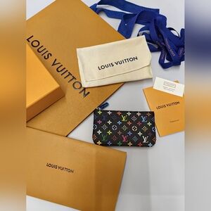 LV x TM Monogram Key Pouch